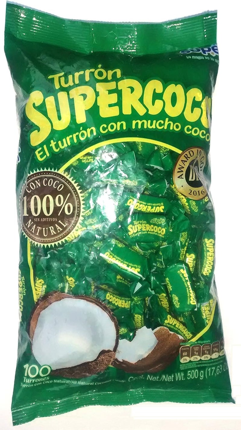 Super Turron Coco - All Natural Coconut Candy - Image 1